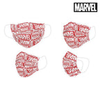 Marvel Hygienische Gesichtsmaske Kinder-Rot – Ansicht 1
