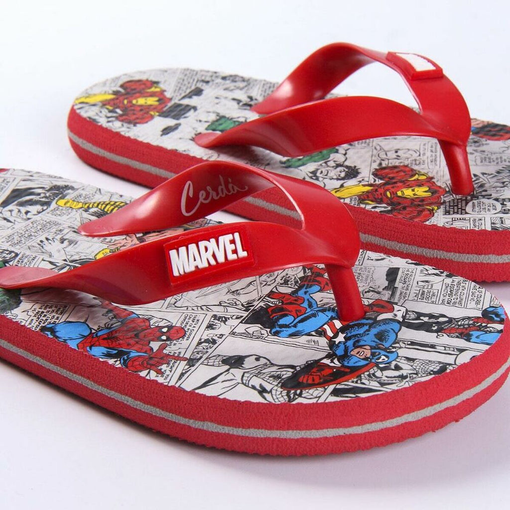 Marvel Flip Flops für Kinder Rot Grau – Ansicht 6