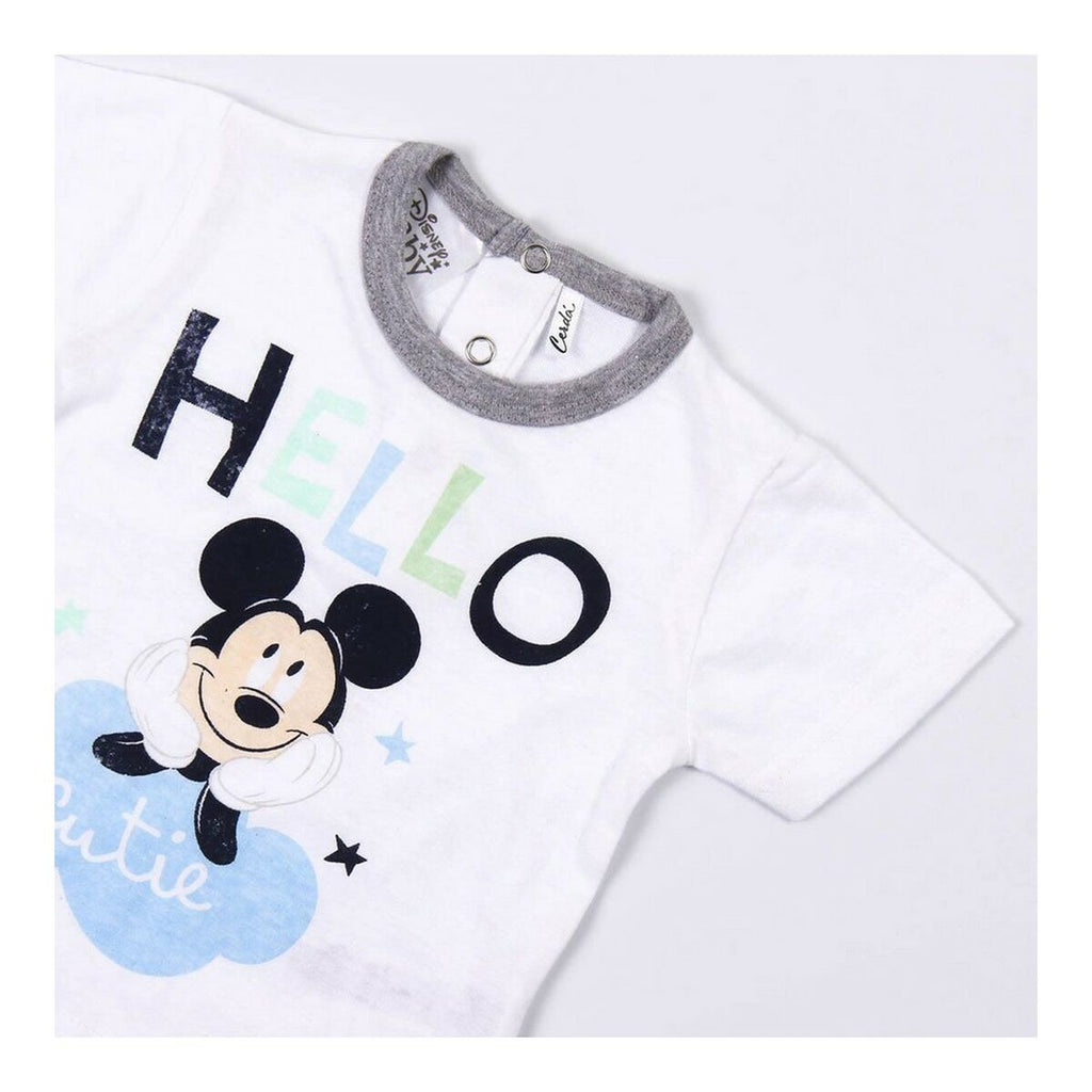 Set of clothes Mickey Mouse White