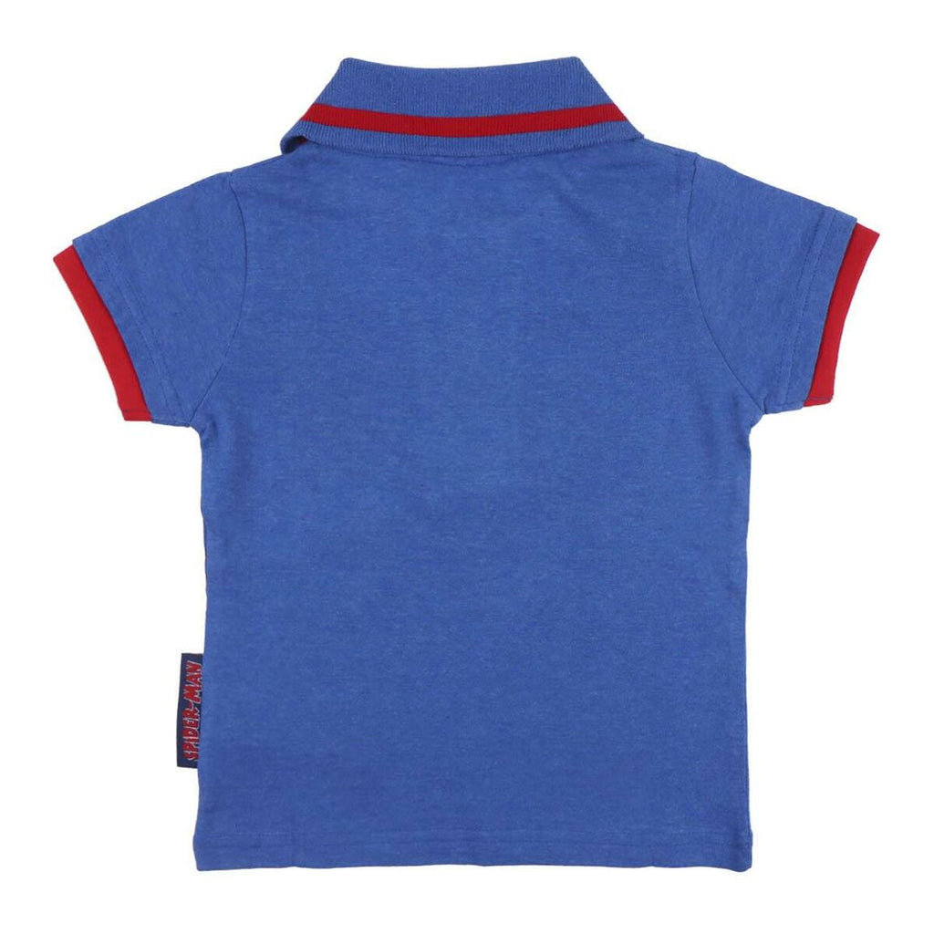 Spider-Man Kinder-Kurzarm-T-Shirt Blau – Produktansicht 5