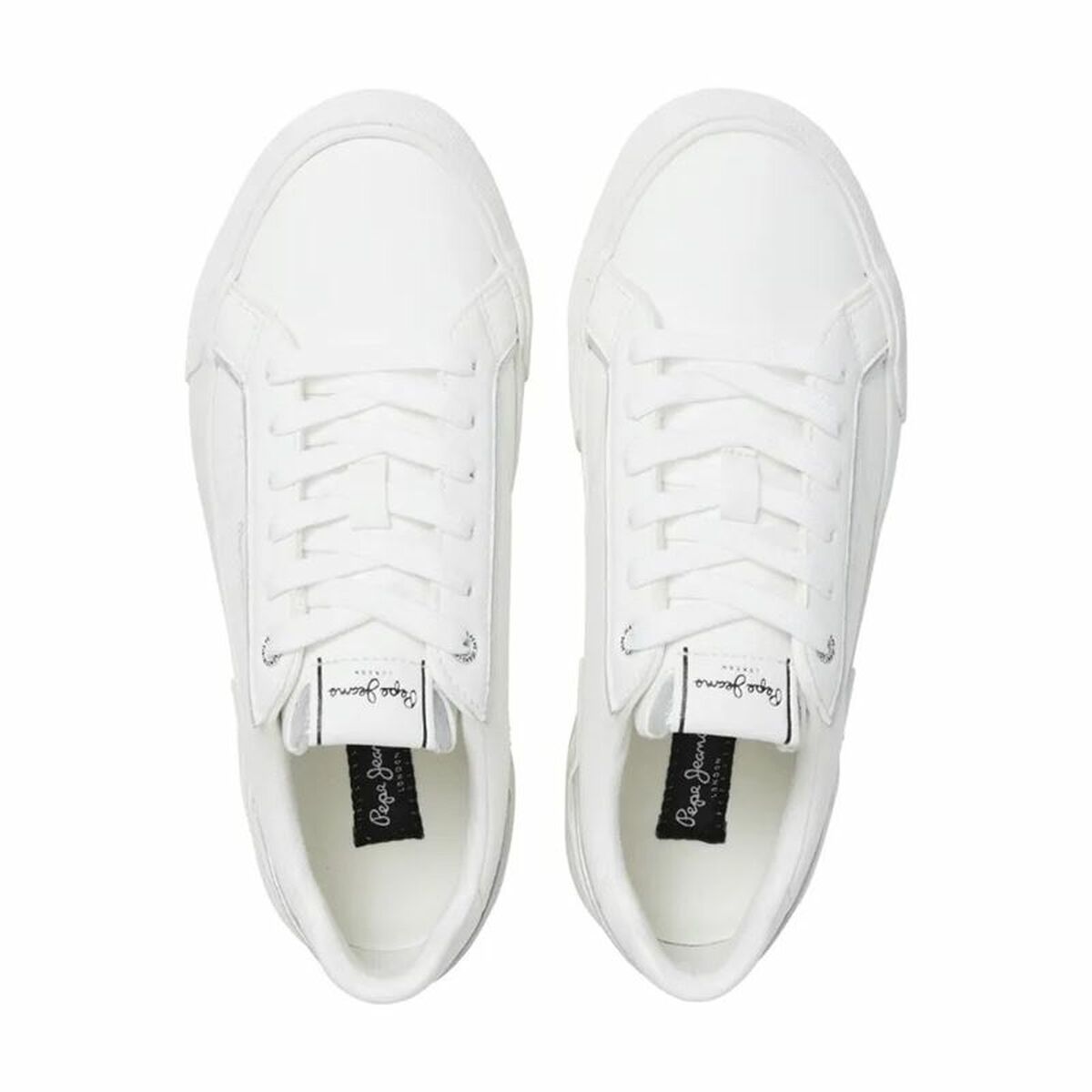 Pepe Jeans Damen-casual Sneaker Allen Twin Weiß – 38