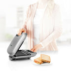 Princess Sandwich Toaster Grill 01.127003.01.001 Schwarz Silber 750 W – Produktansicht 6