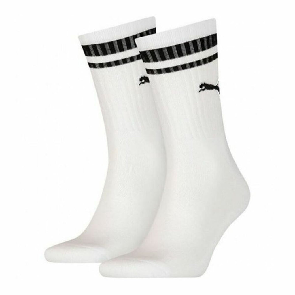 Sports Socks Puma Crew Heritage White