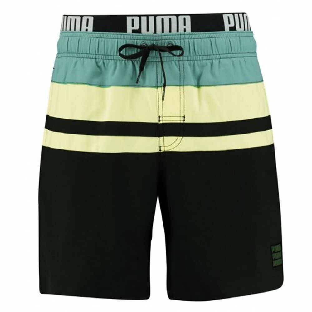 Puma Swim Heritage Mid Men's Swim Shorts - Black von Puma | BYAG.