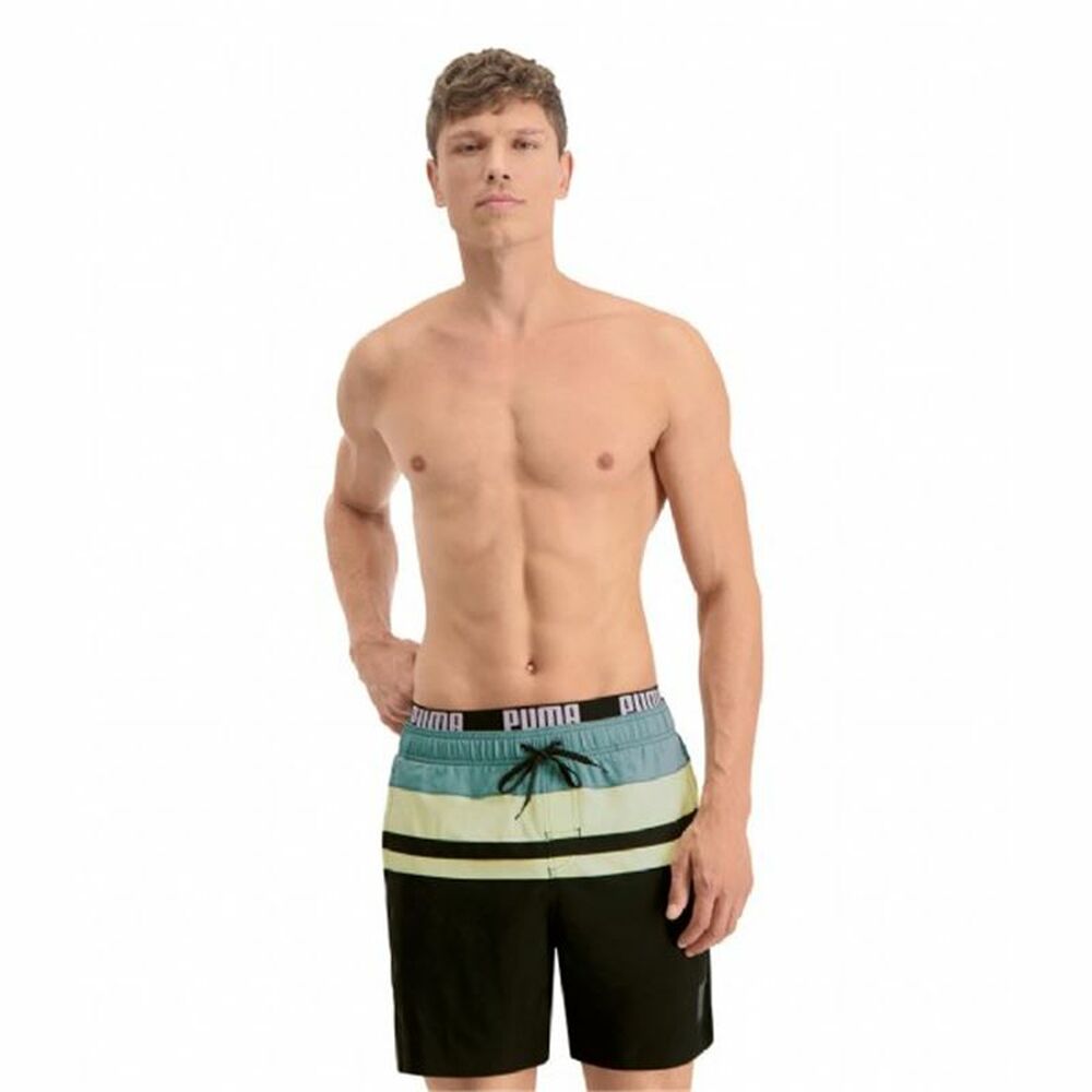 Puma Swim Heritage Mid Men's Swim Shorts - Black von Puma | BYAG.