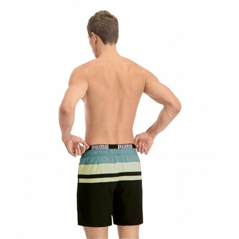 Puma Swim Heritage Mid Men's Swim Shorts - Black von Puma | BYAG.