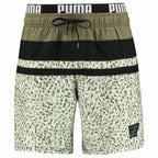 Men’s Bathing Costume Puma Swim Heritage Stripe Khaki