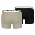 Men's Boxer Shorts Puma Multi  Beige (2 pcs)