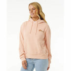 Rip Curl Damen-Hoodie Wild Bloom Gelb – Produktansicht 3