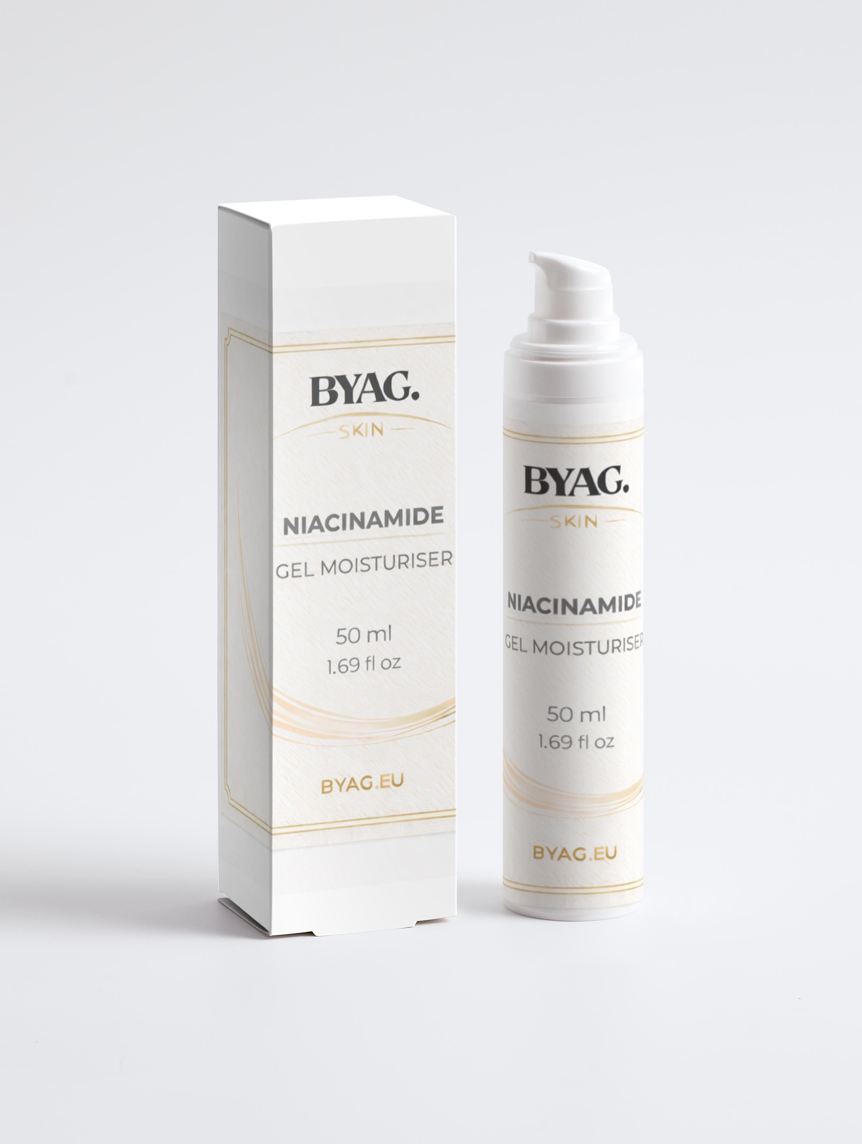 BYAG. Niacinamid Feuchtigkeitsgel – Produktansicht 1