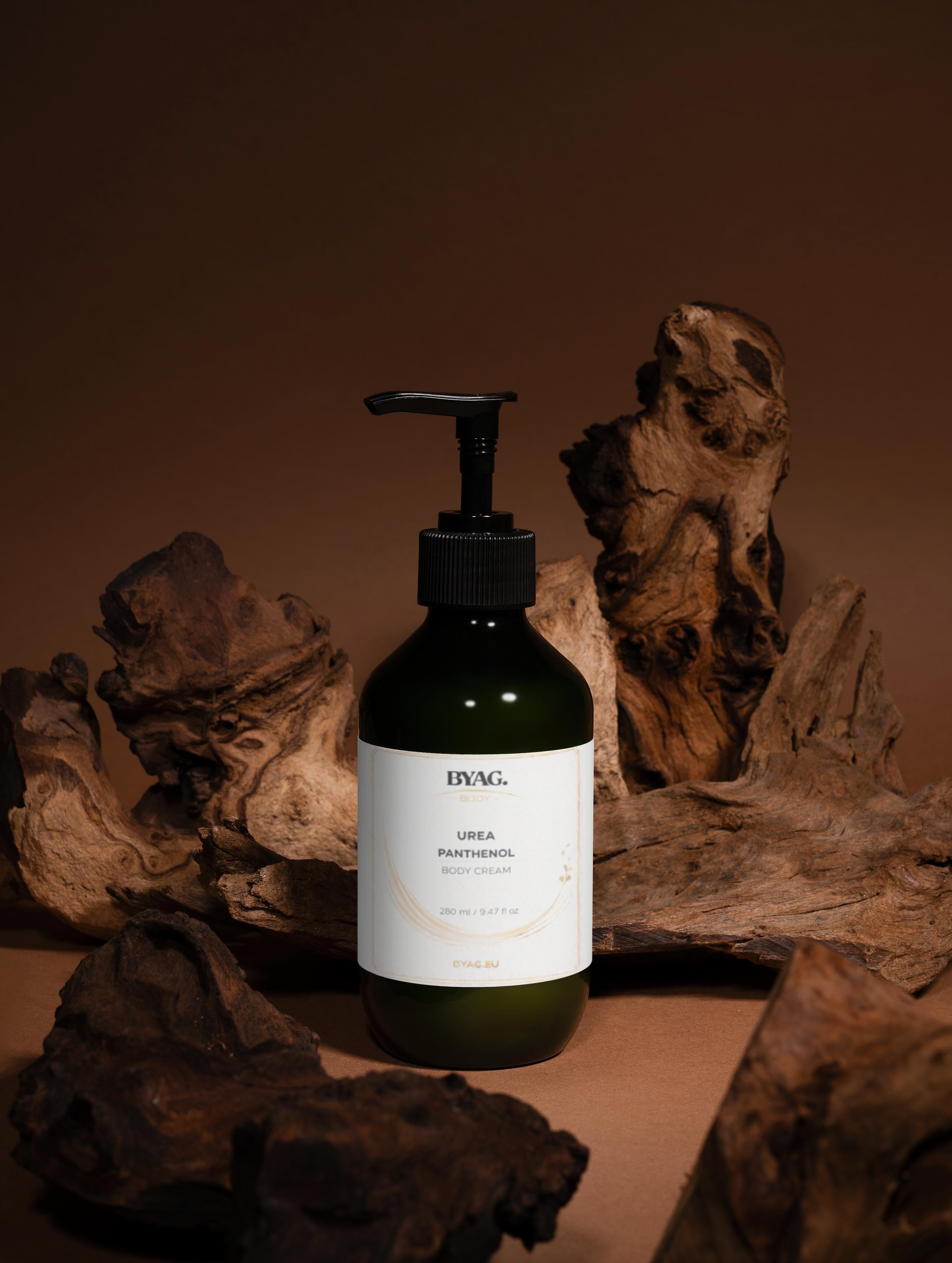 BYAG. 5 % Urea + 2 % Panthenol Körpercreme – Produktansicht 3