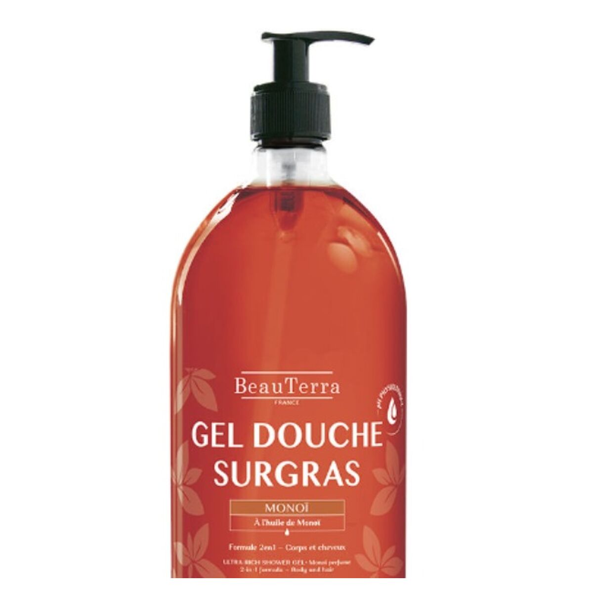 Beauterra Duschgel Monoi 1 L – Produktansicht 2