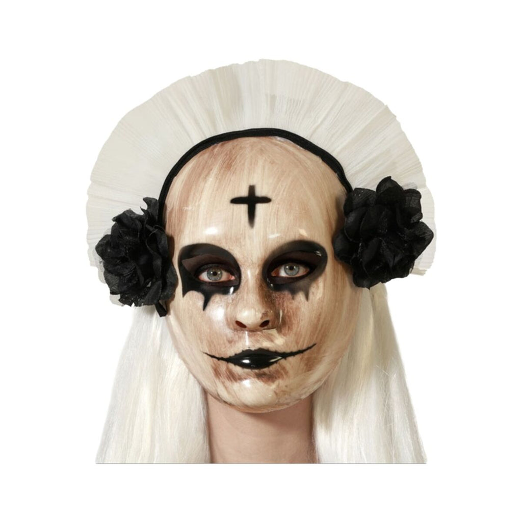 Maske Creepy Nun – Ansicht 1