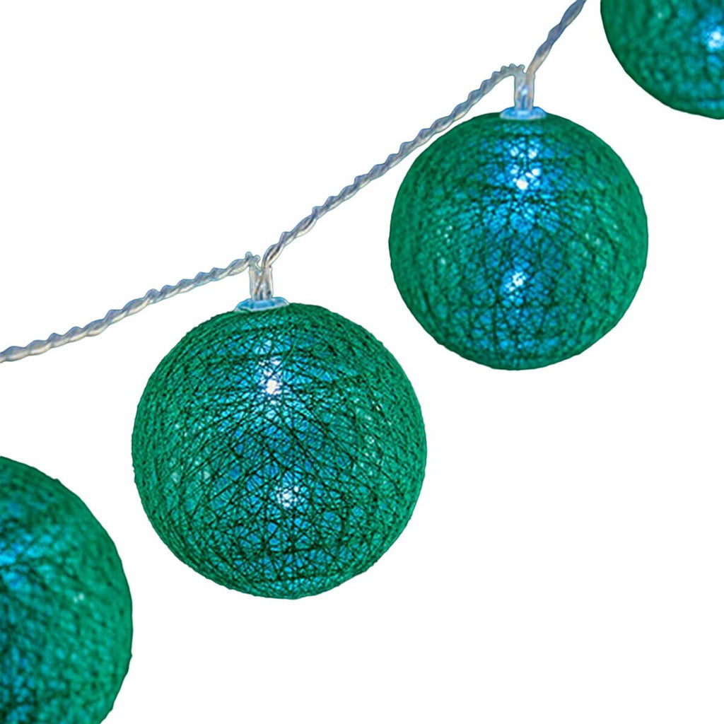 Krist+ Kranz aus LED Balls Grün 2 m Ø 5 cm – Produktansicht 2