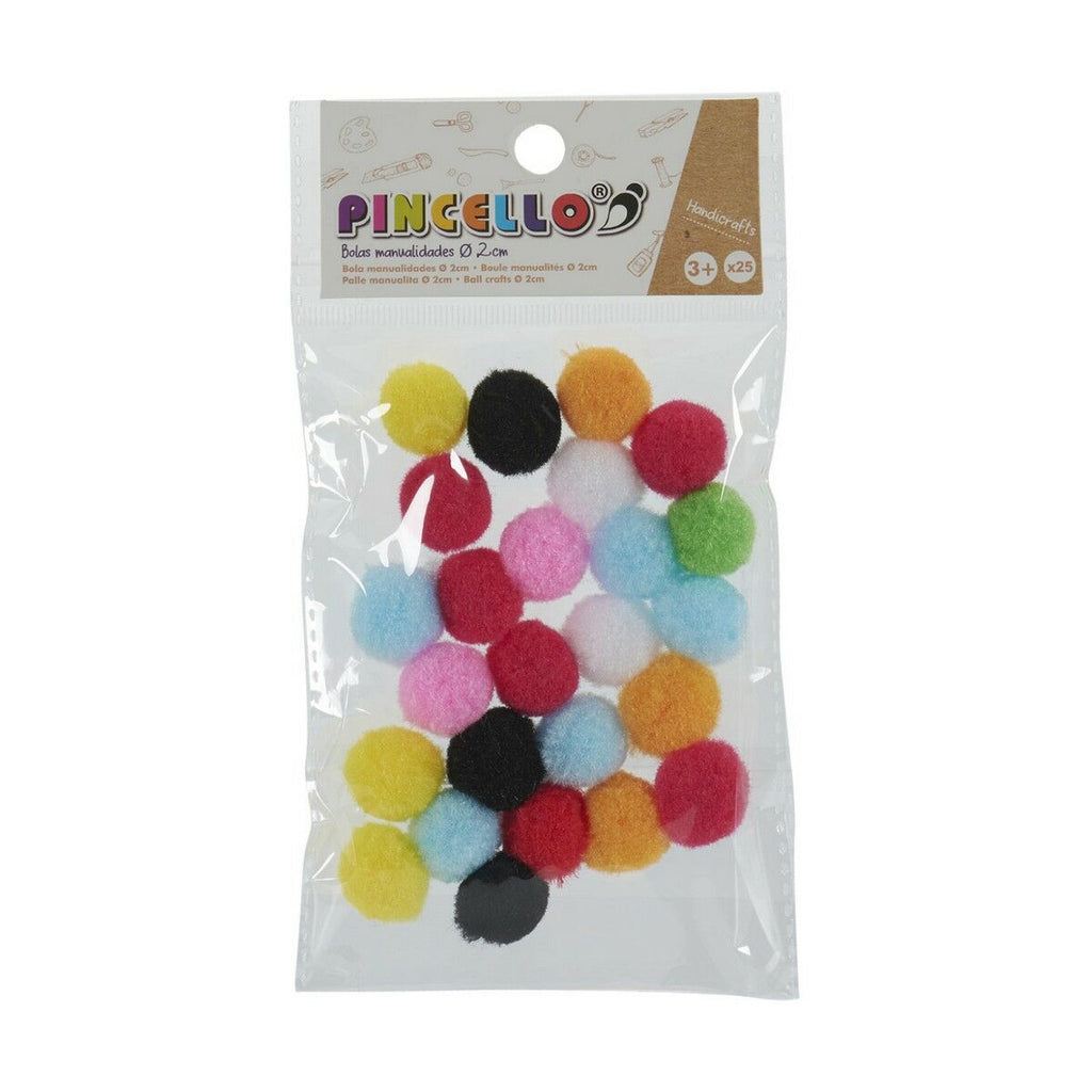 Pincello Materials für Handicrafts Balls Mehrfarbig Ø 2 cm – Produktansicht 3