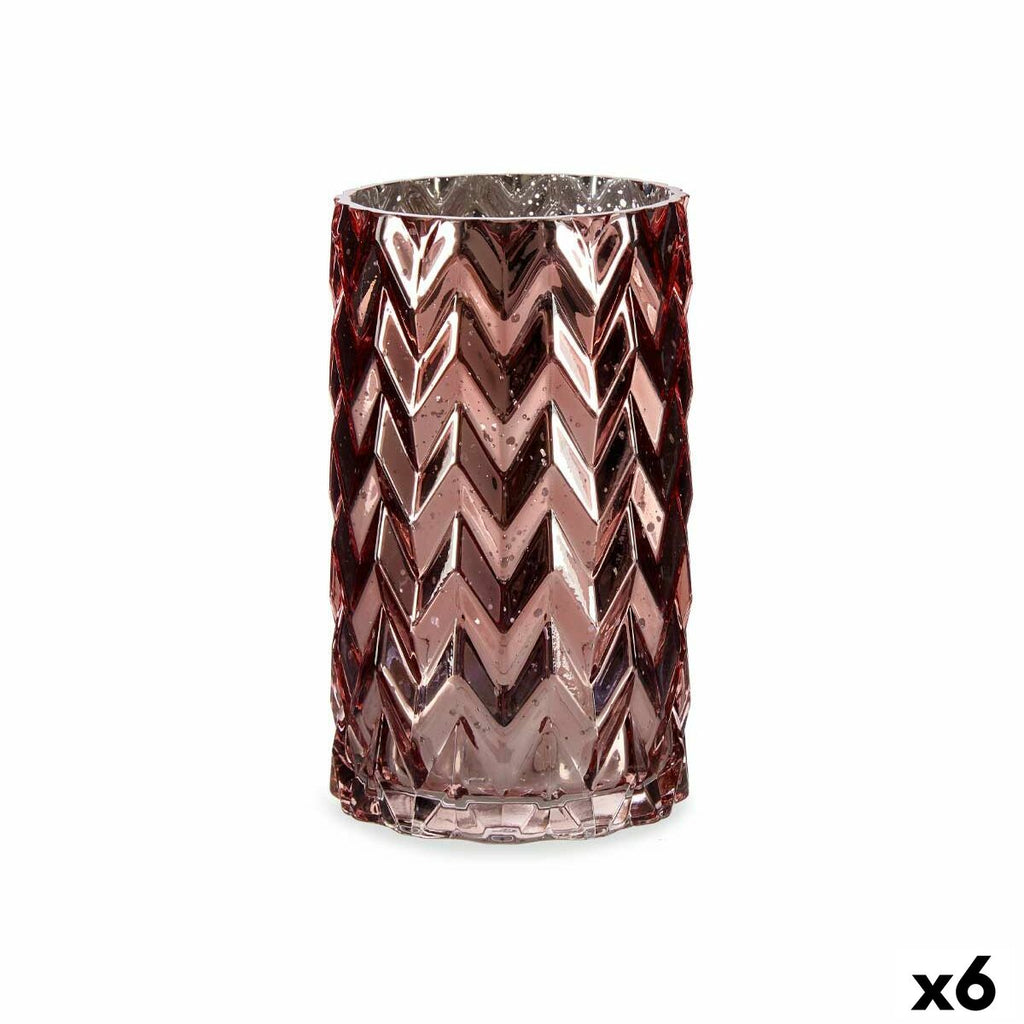Gift Decor Vase Rosa Crystal Ear (aus wheat) Engraving – Produktansicht 1