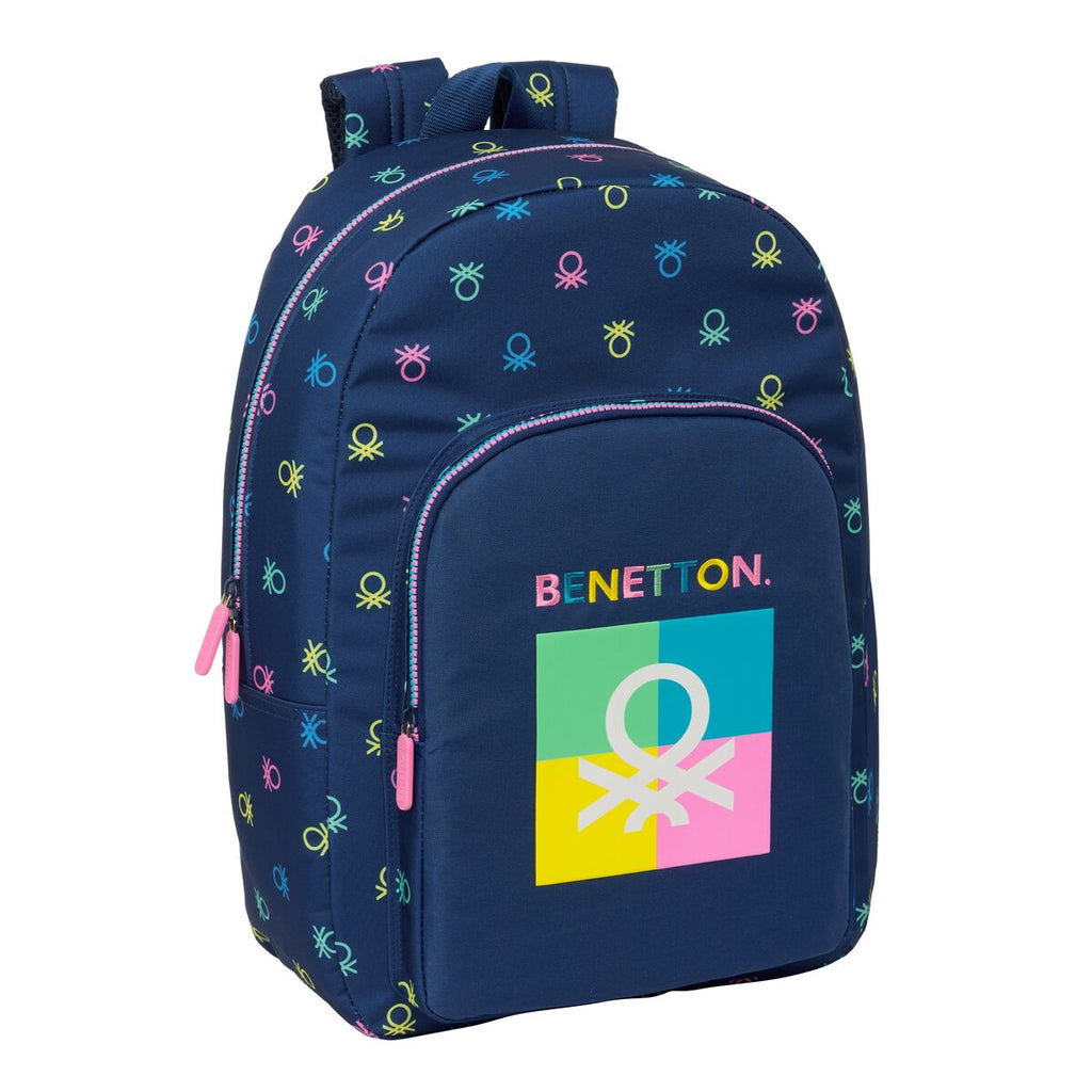 Schulrucksack Benetton Cool Dunkelblau – Produktansicht 1