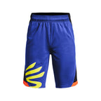 Sport Shorts for Kids Under Armour Curry Splash Basketball Blue