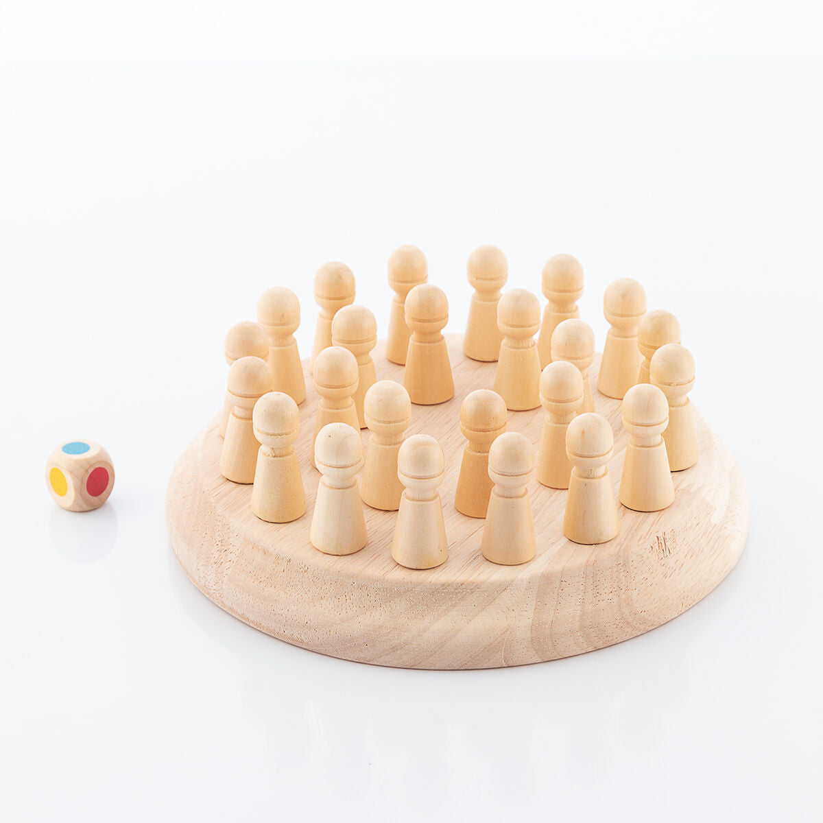 InnovaGoods Wooden Memory Chess Taeda – Produktansicht 5