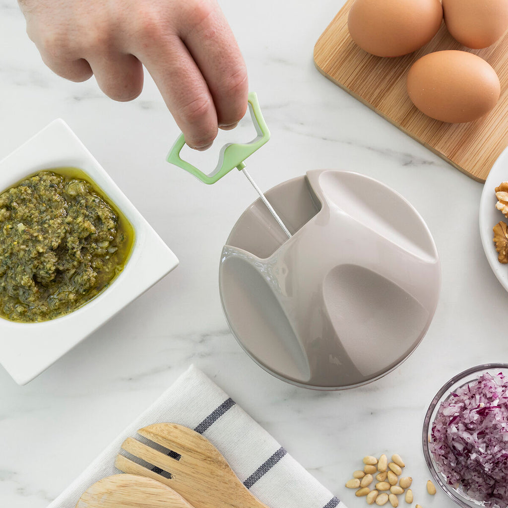 InnovaGoods Manueller Mini-Zerkleinerer mit Zugseil Spinop – Produktansicht 5