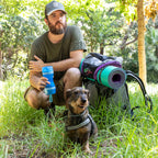 2-in-1 Flasche mit Wasser & food containers für Haustiere Pettap InnovaGoods – Produktansicht 6