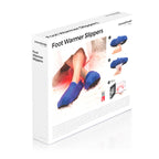 InnovaGoods Microwavable Heated Slippers Blau
