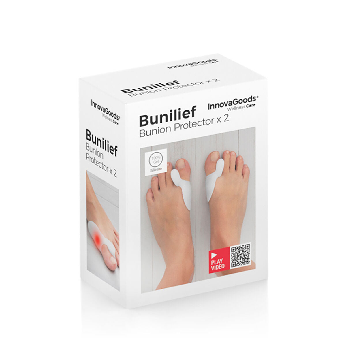 InnovaGoods Silikon-Hallux-Korrektor Bunilief – Produktansicht 7