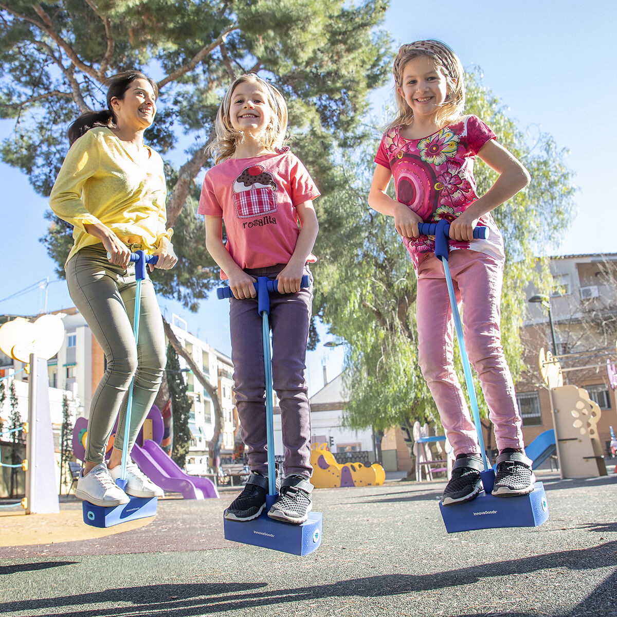 InnovaGoods Rubber Pogo Stick Funp – Produktansicht 4