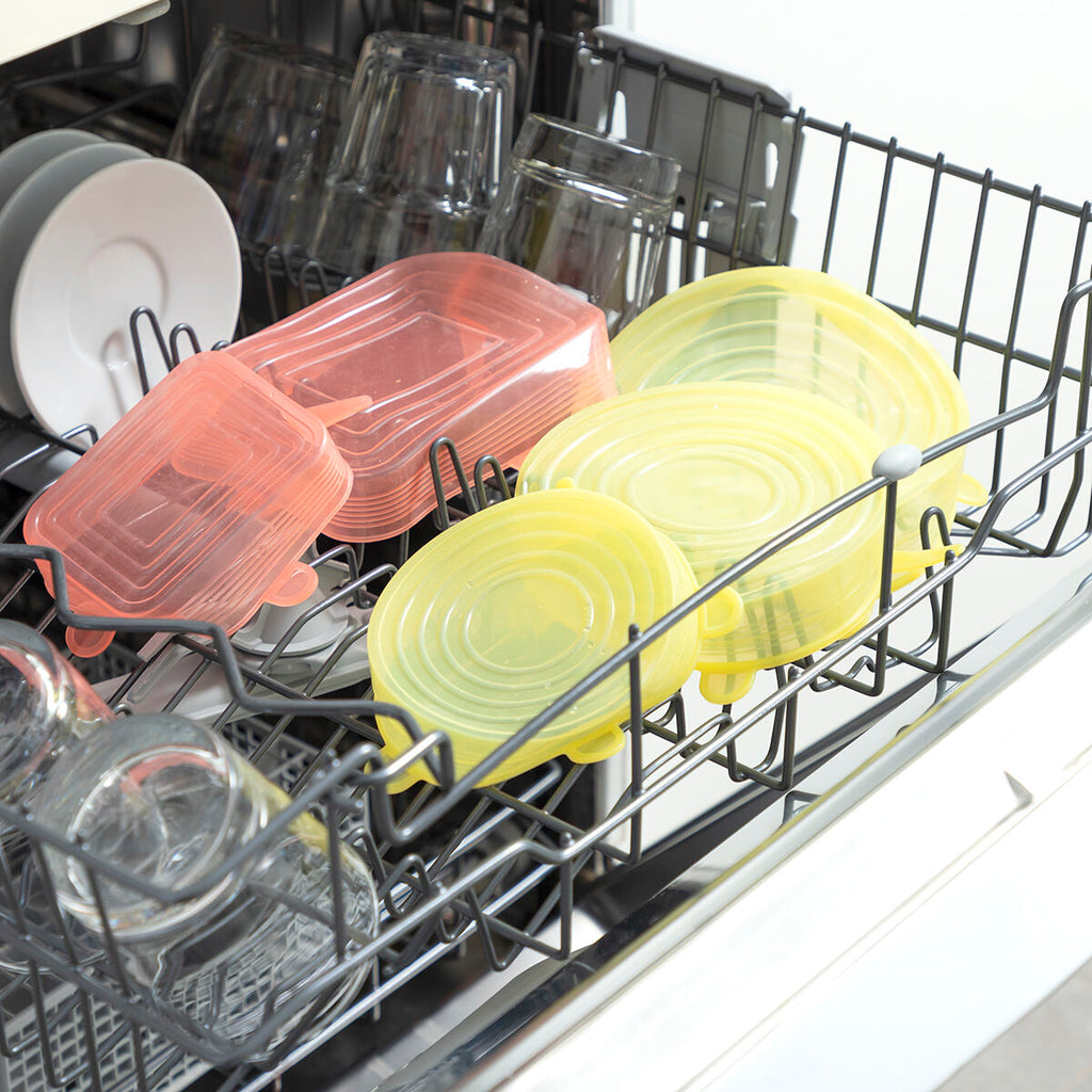 Set aus 10 Wiederverwendbar & Verstellbar Küche Lids Lilyd InnovaGoods – Produktansicht 10