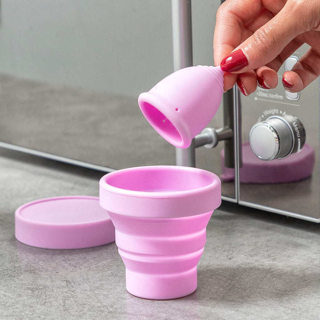 InnovaGoods Menstrual Cup mit Zubehör Kuppy – Produktansicht 9