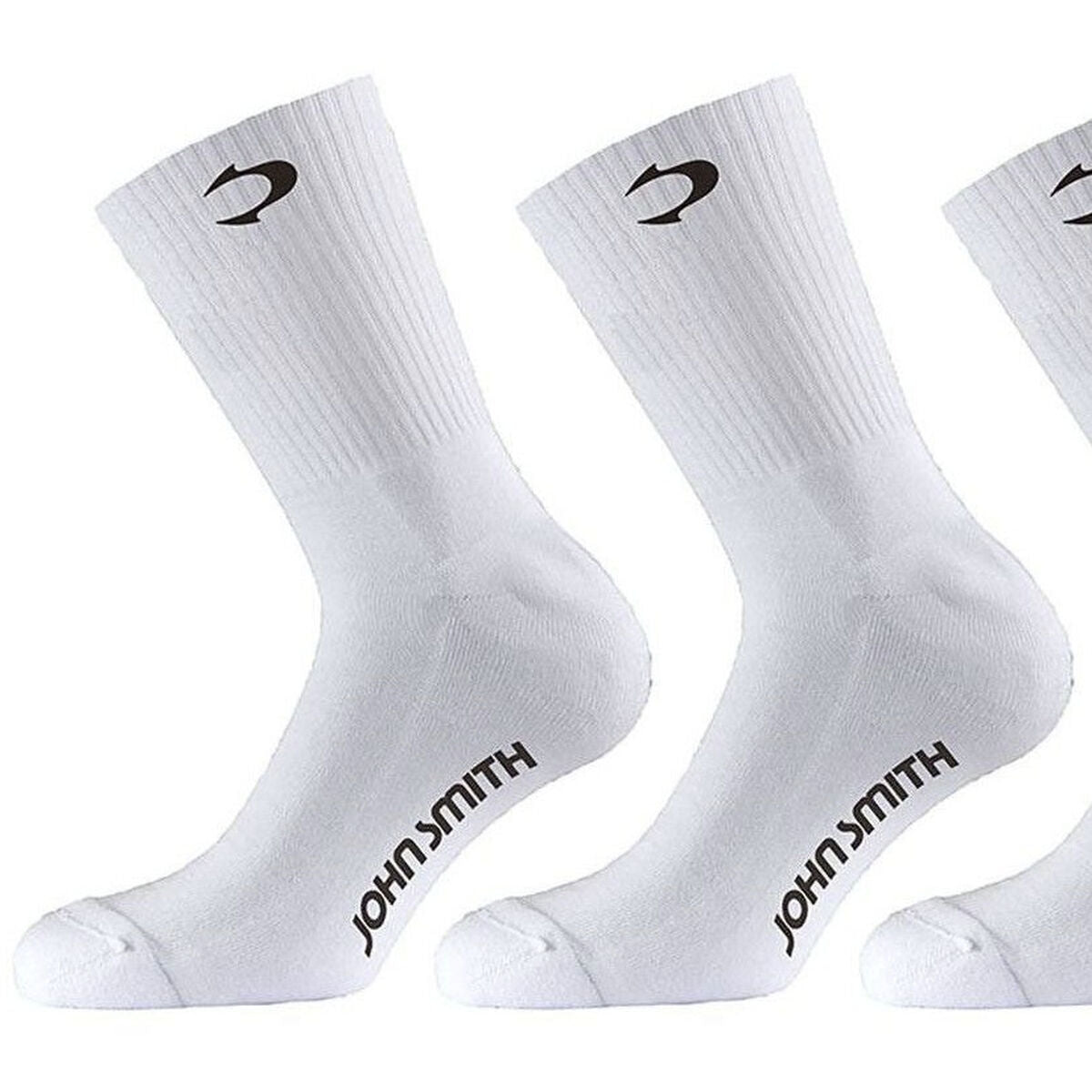 John Smith Sportsocken Weiß – Ansicht 1