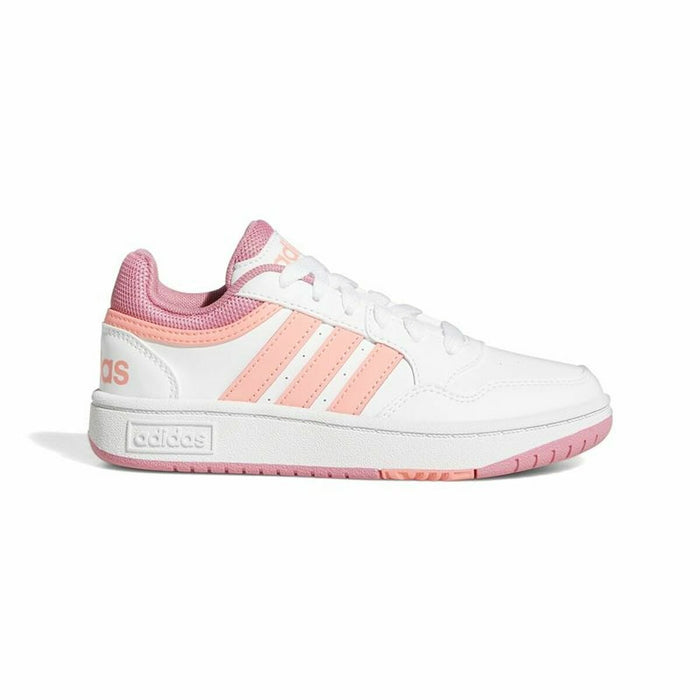 Adidas Hoops Kids' Trainers - White