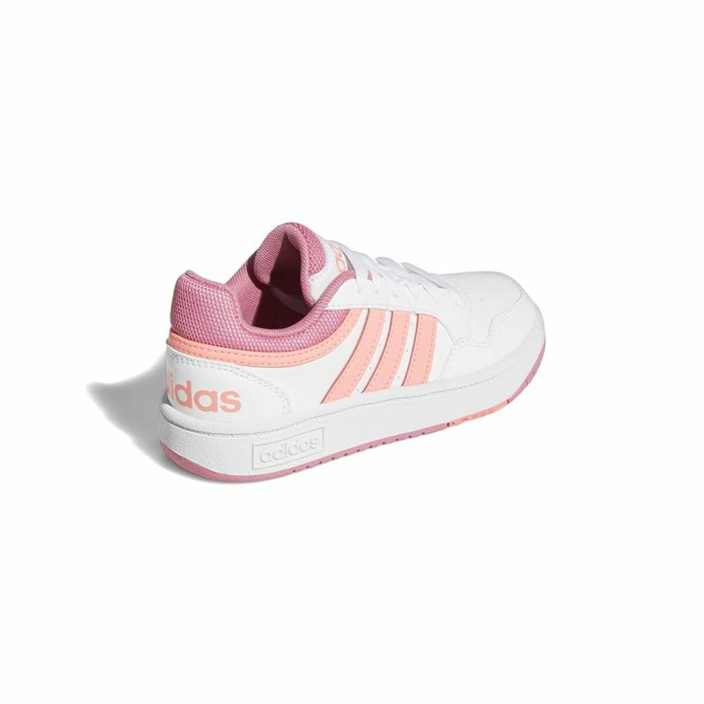 Adidas Hoops Kids' Trainers - White - BYAG.ShoesAdidasBYAG.S6474520Adidas Hoops Kids' Trainers - White von Adidas | BYAG.40