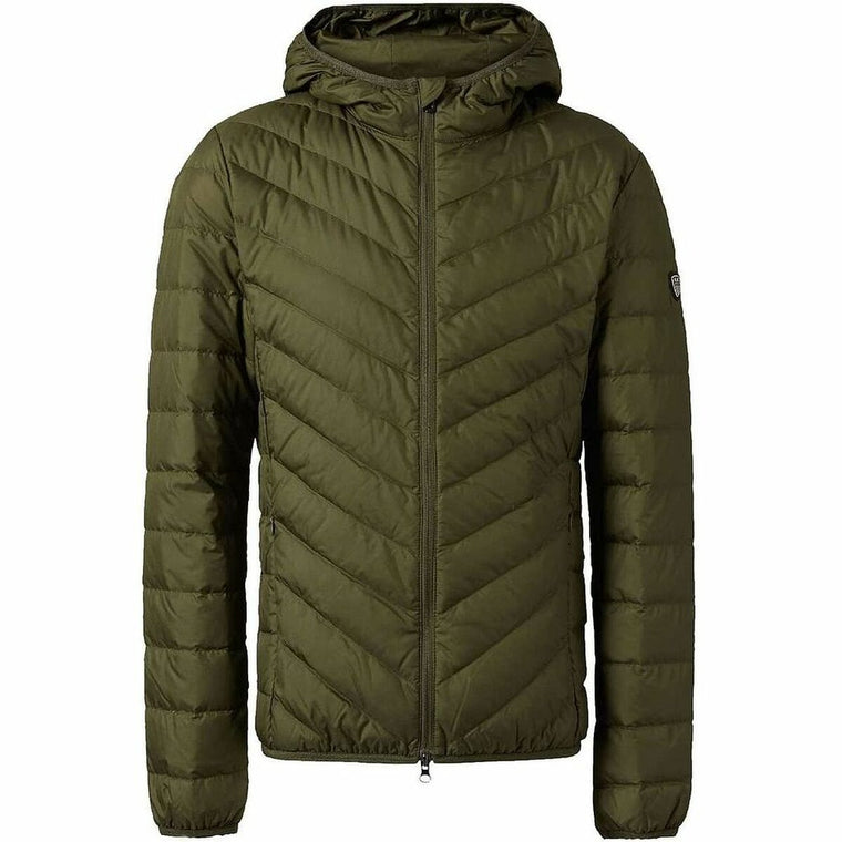 Armani Jeans Herren Sportjacke DOWN 8NPB09 PNEIZ Grün Nylon