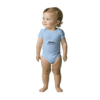 BYAG. Baby Short Sleeve Bodysuit – Blue von BYAG. | BYAG.
