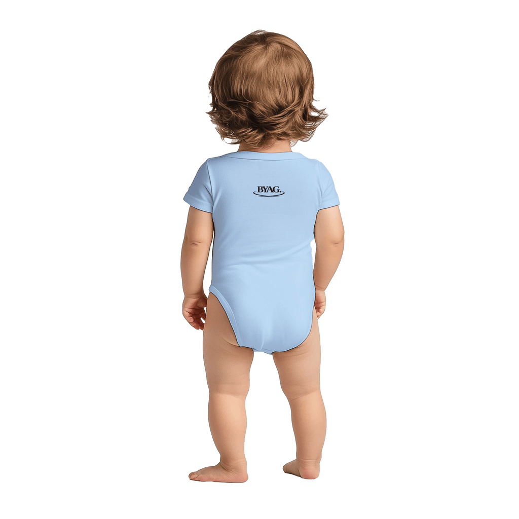 BYAG. Baby Short Sleeve Bodysuit – Blue von BYAG. | BYAG.