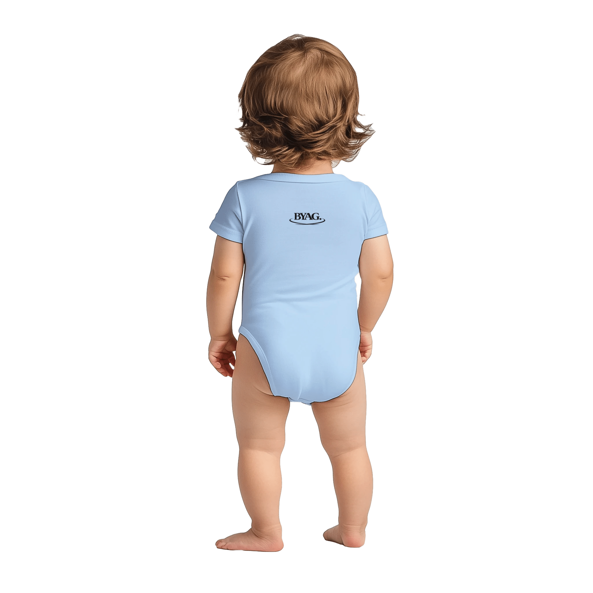 BYAG. Baby Short Sleeve Bodysuit – Blue von BYAG. | BYAG.