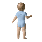 BYAG. Baby Short Sleeve Bodysuit – Blue von BYAG. | BYAG.
