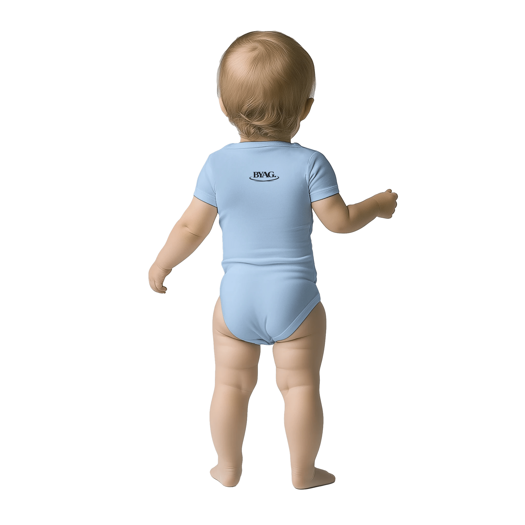 BYAG. Baby Short Sleeve Bodysuit – Blue von BYAG. | BYAG.