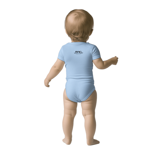 BYAG. Baby Short Sleeve Bodysuit – Blue von BYAG. | BYAG.