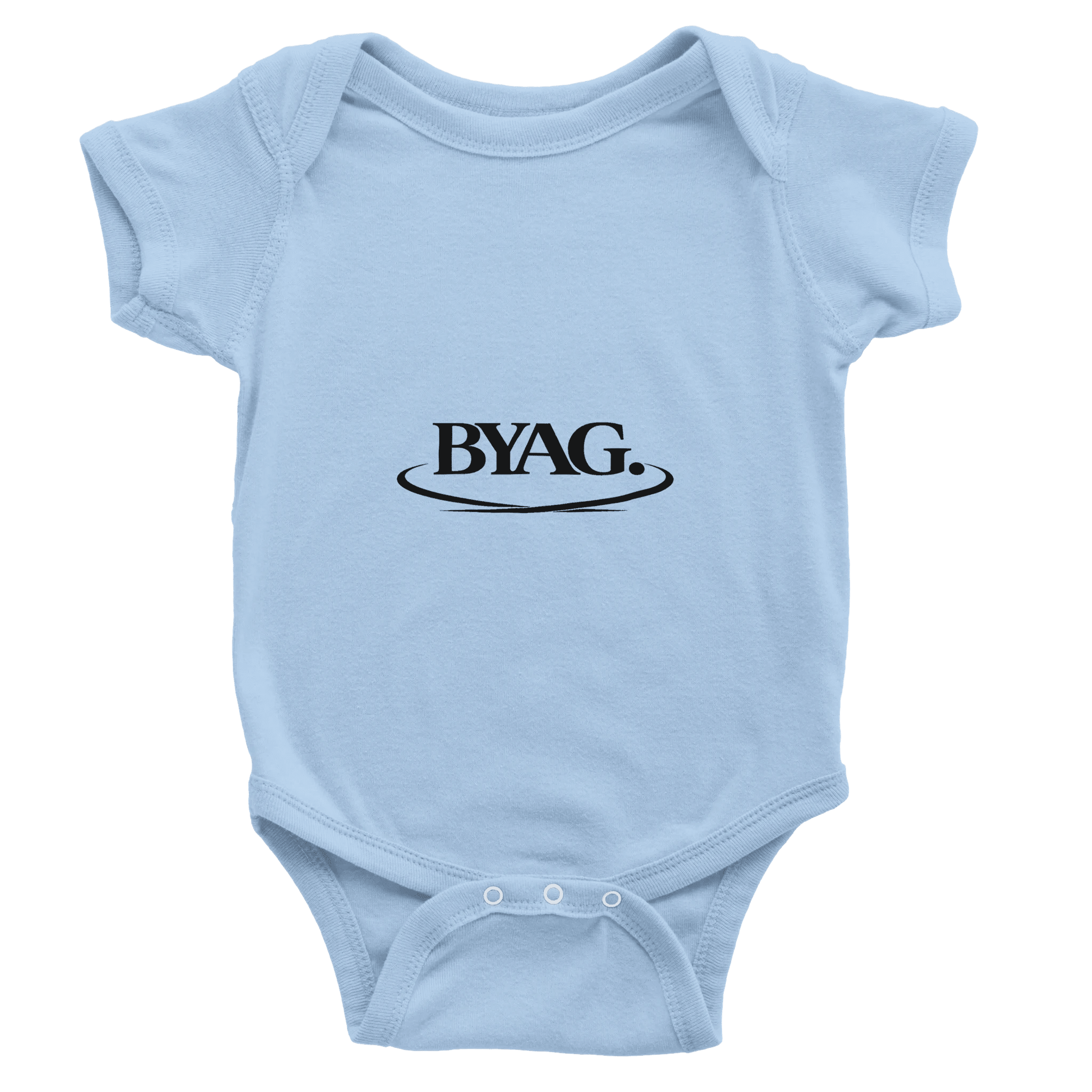 BYAG. Baby Short Sleeve Bodysuit – Blue von BYAG. | BYAG.