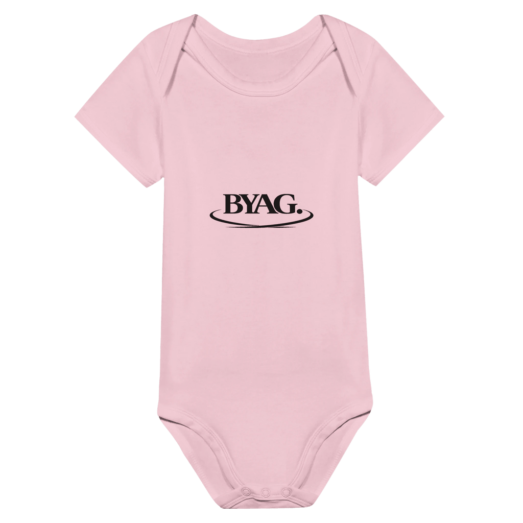 BYAG. Baby Short Sleeve Bodysuit – Pink von BYAG. | BYAG.