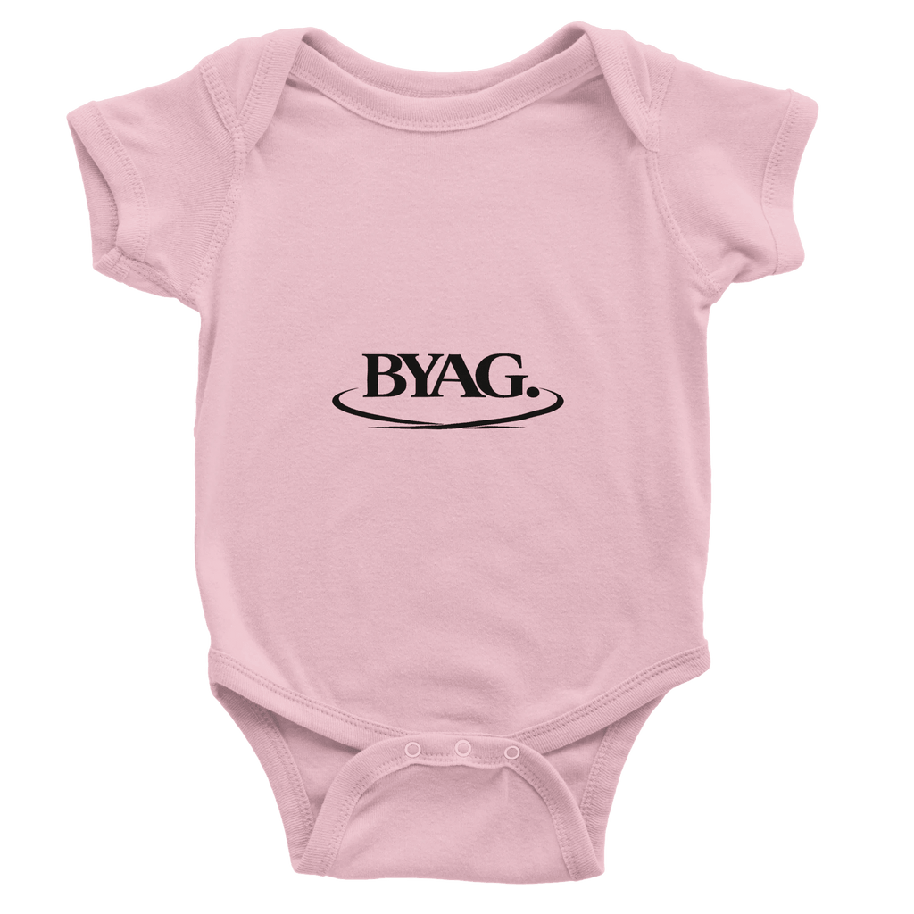 BYAG. Baby Short Sleeve Bodysuit – Pink von BYAG. | BYAG.