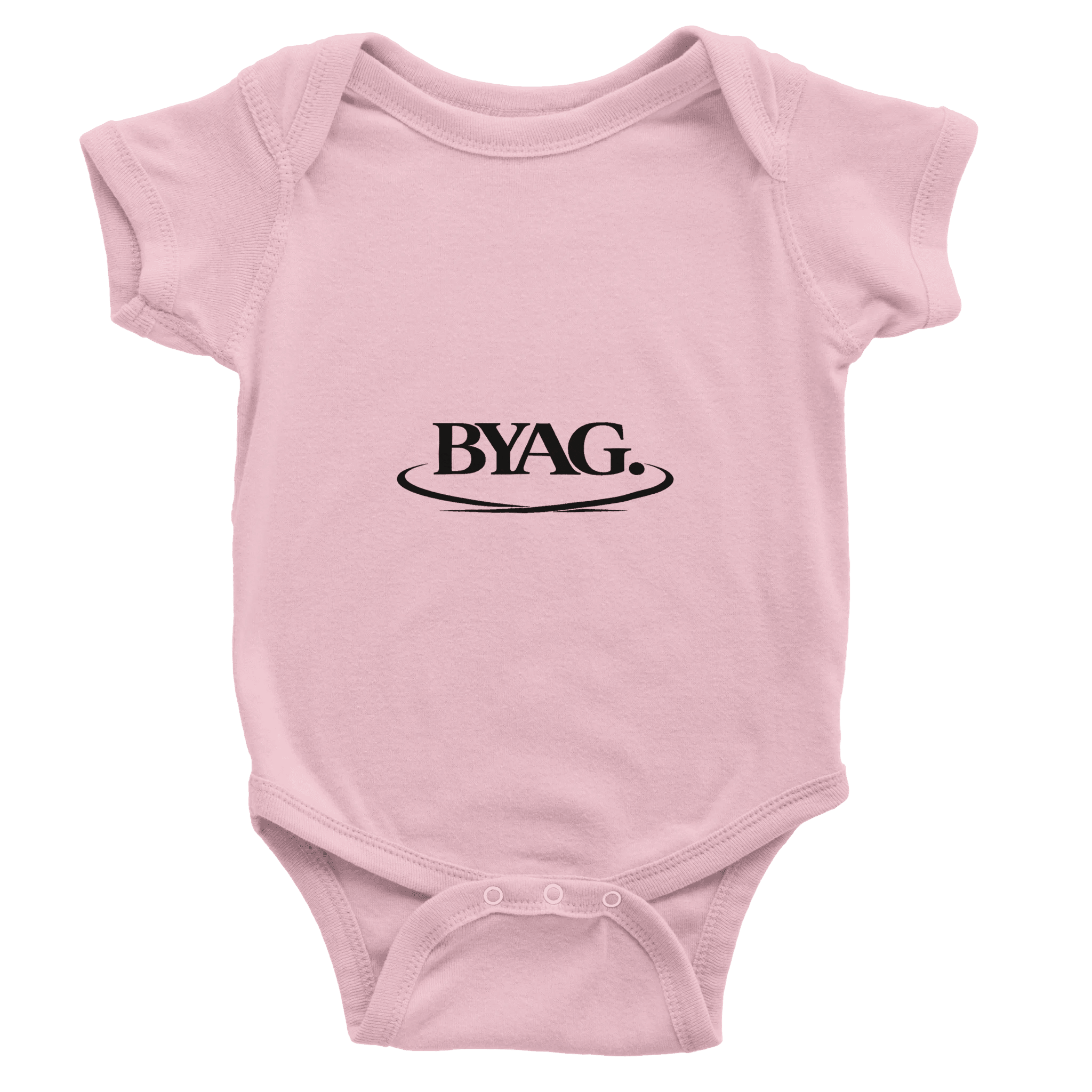 BYAG. Baby Short Sleeve Bodysuit – Pink von BYAG. | BYAG.