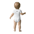 BYAG. Baby Short Sleeve Bodysuit – White von BYAG. | BYAG.