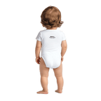 BYAG. Baby Short Sleeve Bodysuit – White von BYAG. | BYAG.