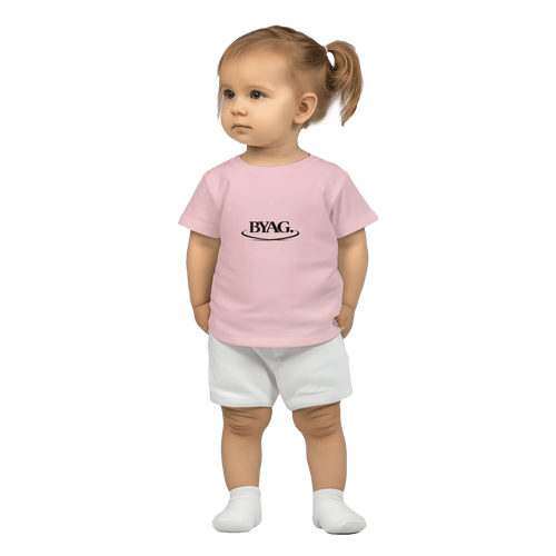 BYAG. Baby Cotton T-Shirt – Pink von BYAG. | BYAG.