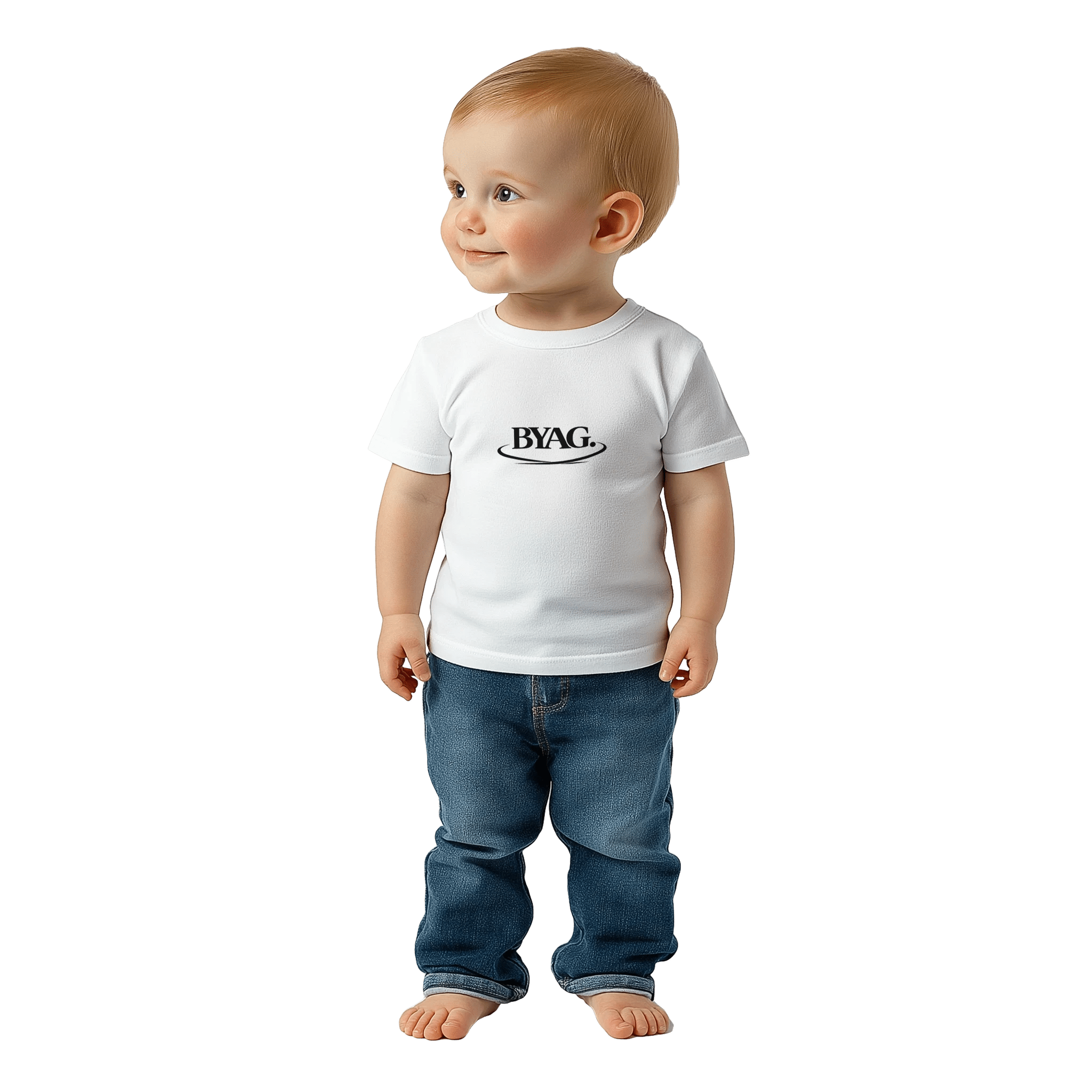 BYAG. Baby Cotton T-Shirt – White von BYAG. | BYAG.