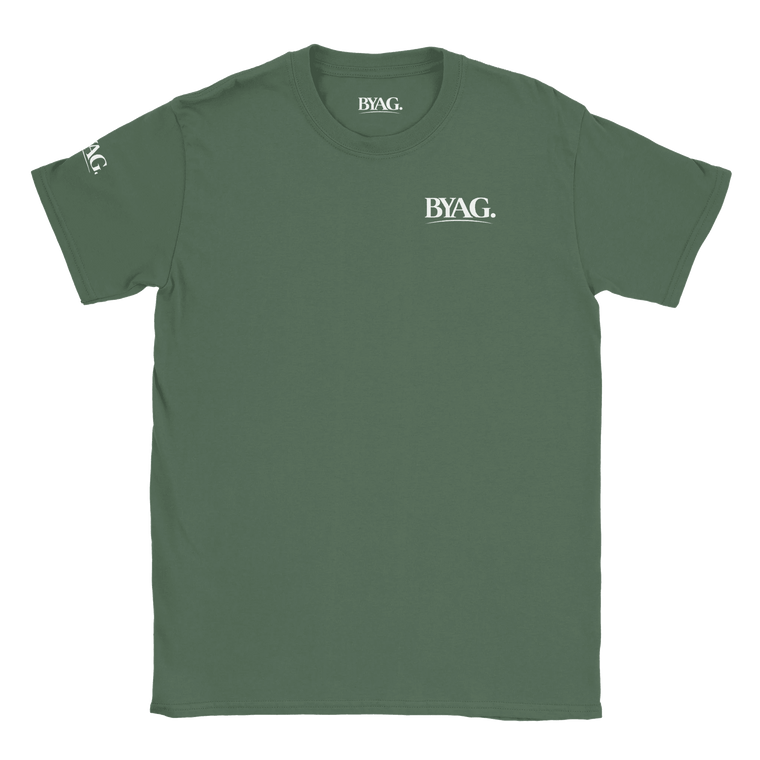 BYAG. Everyday Crewneck T-Shirt – Green