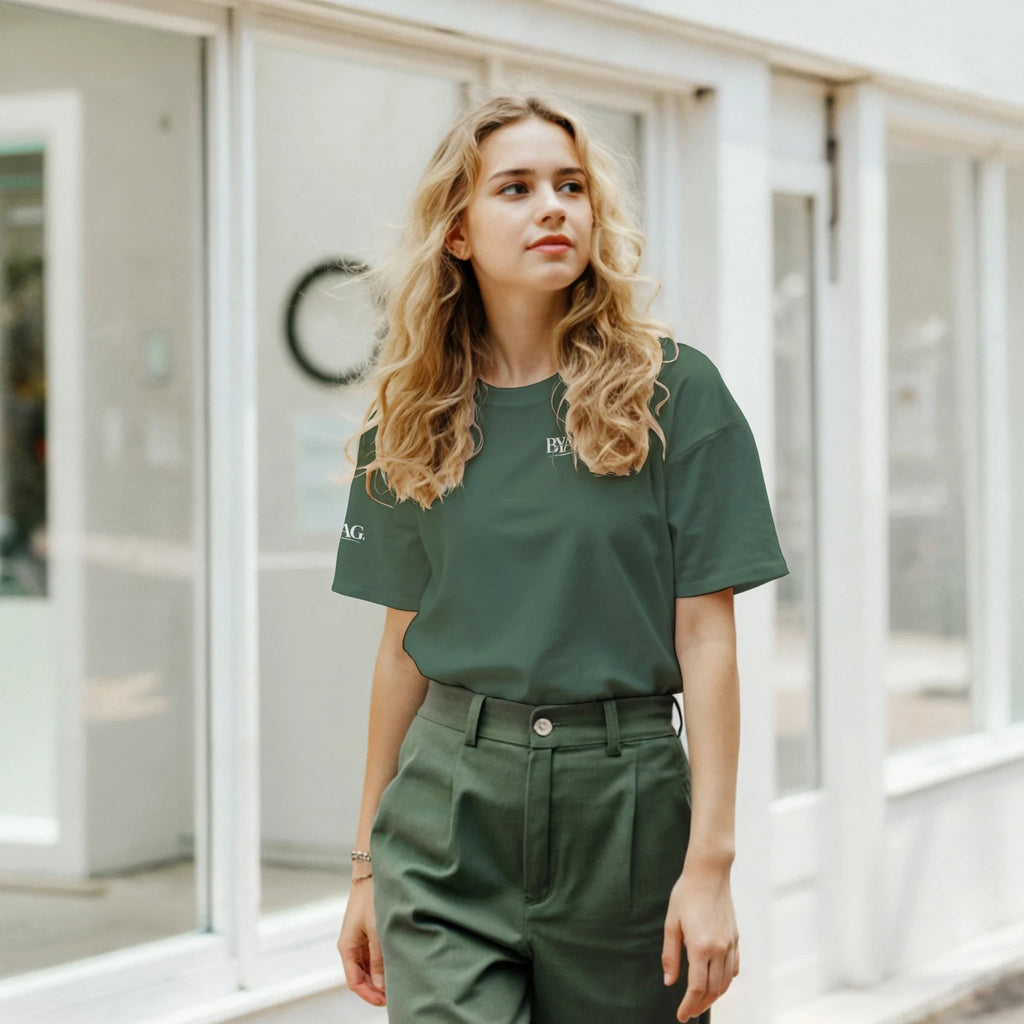 BYAG. Everyday Crewneck T-Shirt – Green von BYAG. | BYAG.